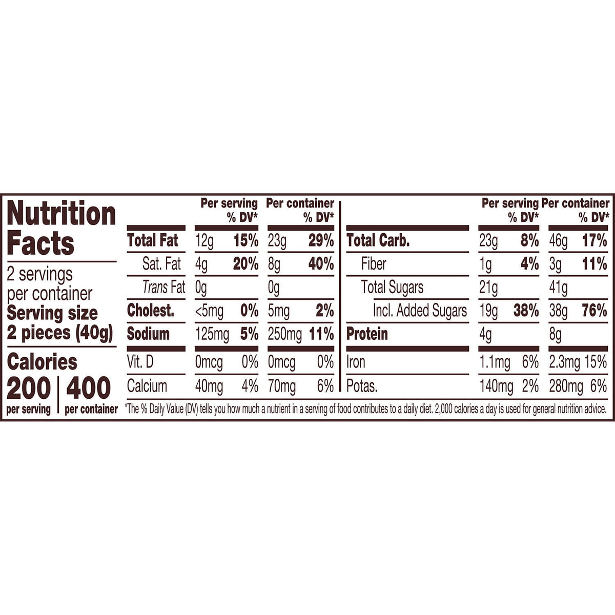 Reese's king size milk chocolate candy pack