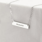 Anavia name necklace Christmas gift for her