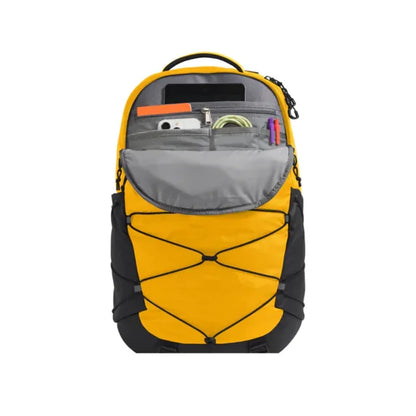 The North Face daypack with bungee straps