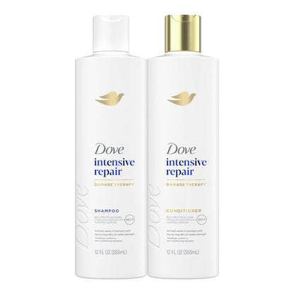 Dove Intensive Repair hair care duo, 12 fl oz each