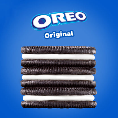 Three-pack of OREO chocolate sandwich cookies