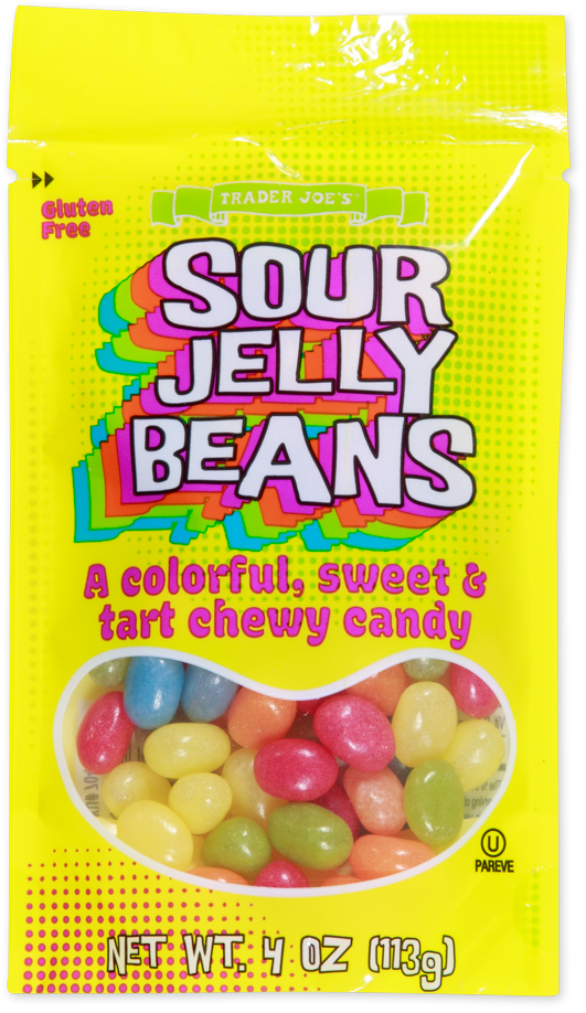 Trader Joe's sour jelly beans candy
