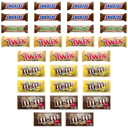 Full-size chocolate bars in assorted flavors