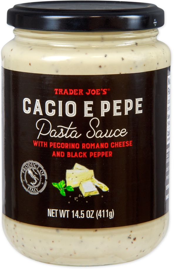 Trader Joe's Cacio E Pepe pasta sauce