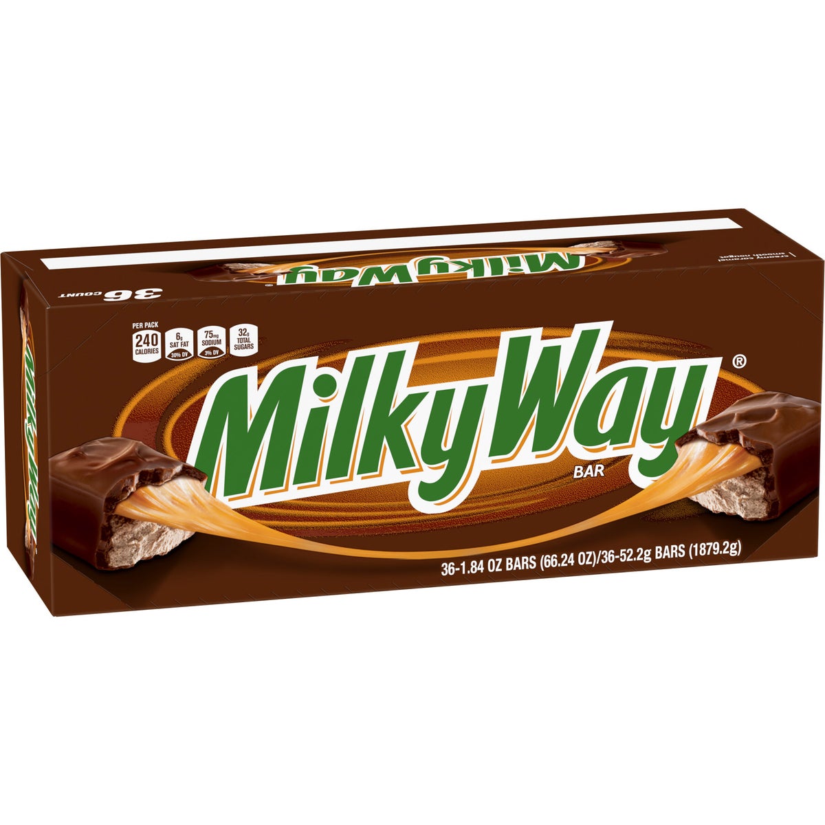 Milky Way caramel and nougat chocolate bars