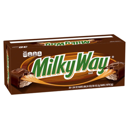 Individually wrapped Milky Way full size candy bars