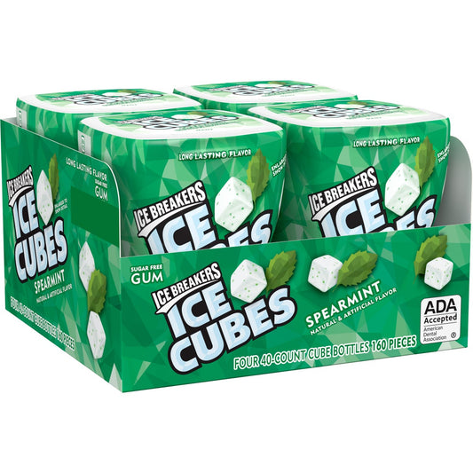 Ice Breakers sugar free spearmint gum bottle pack