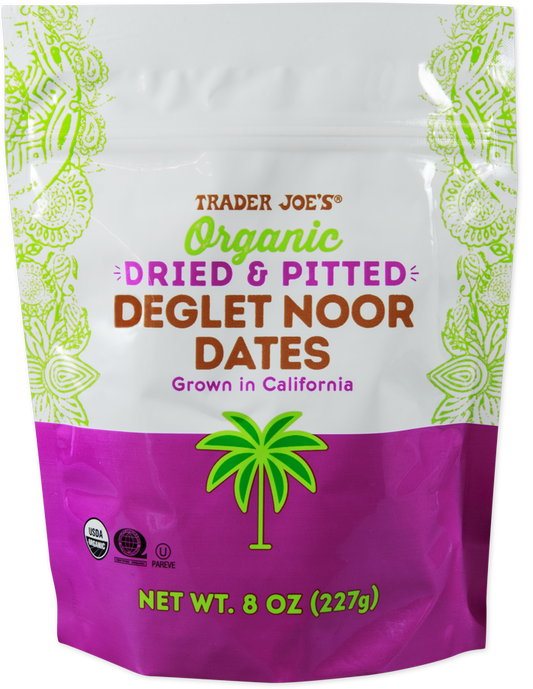 Organic pitted Deglet Noor dates by Trader Joe's