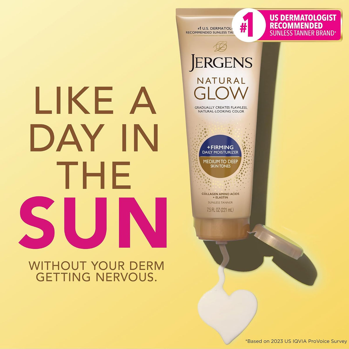 Firming gradual self tanner body lotion by Jergens
