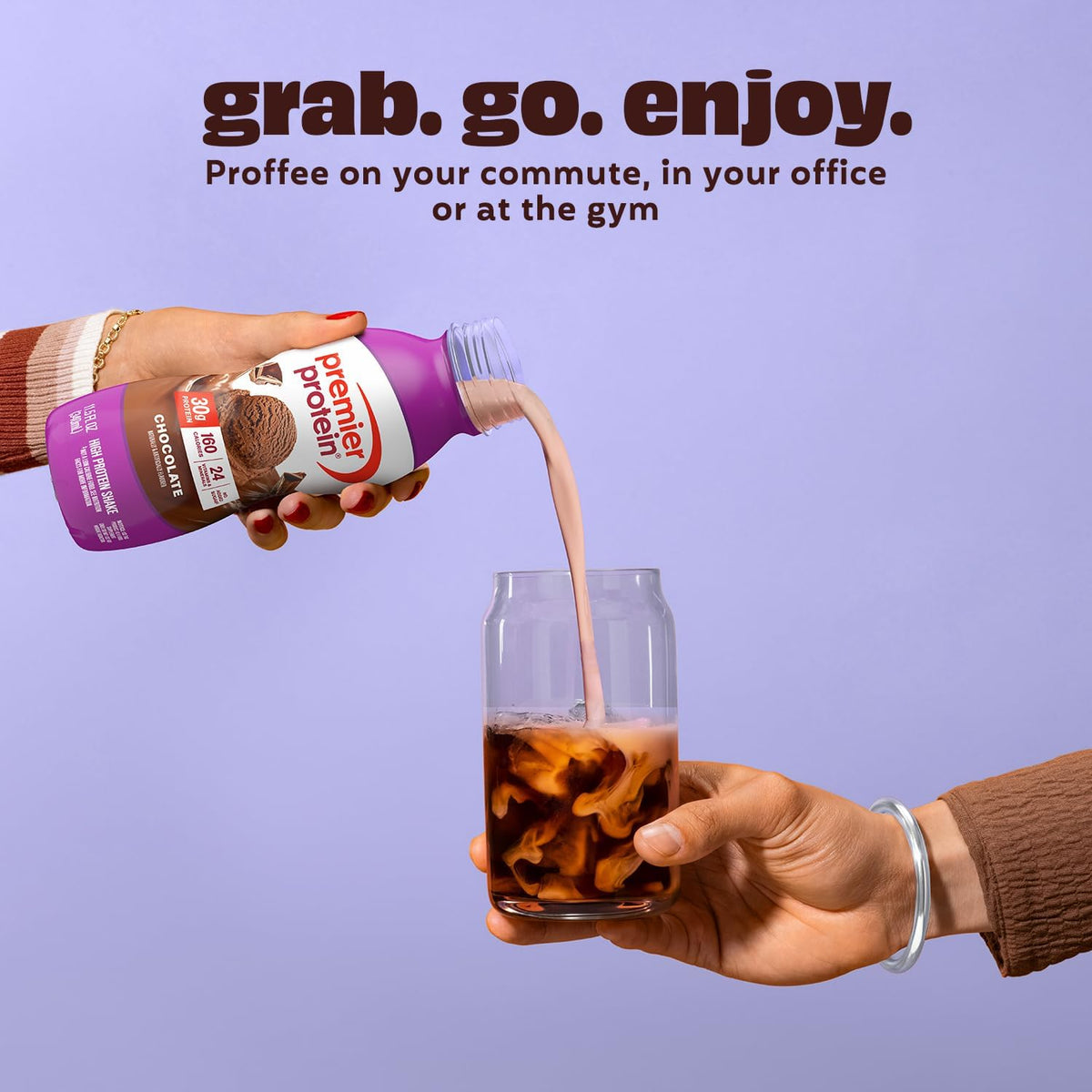 12 pack chocolate protein drinks by Premier Protein