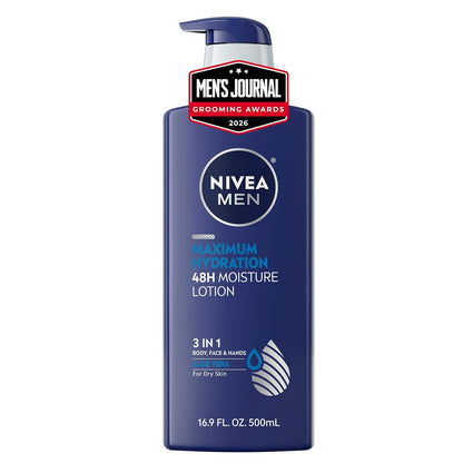 NIVEA MEN 48-hour body moisturizer for dry skin