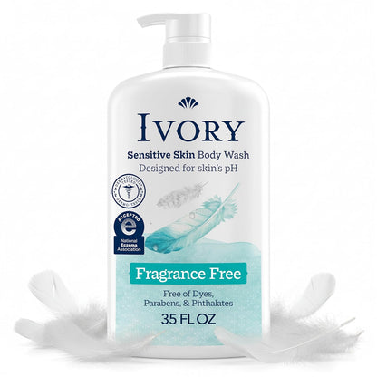 Ivory Sensitive body wash for whole family