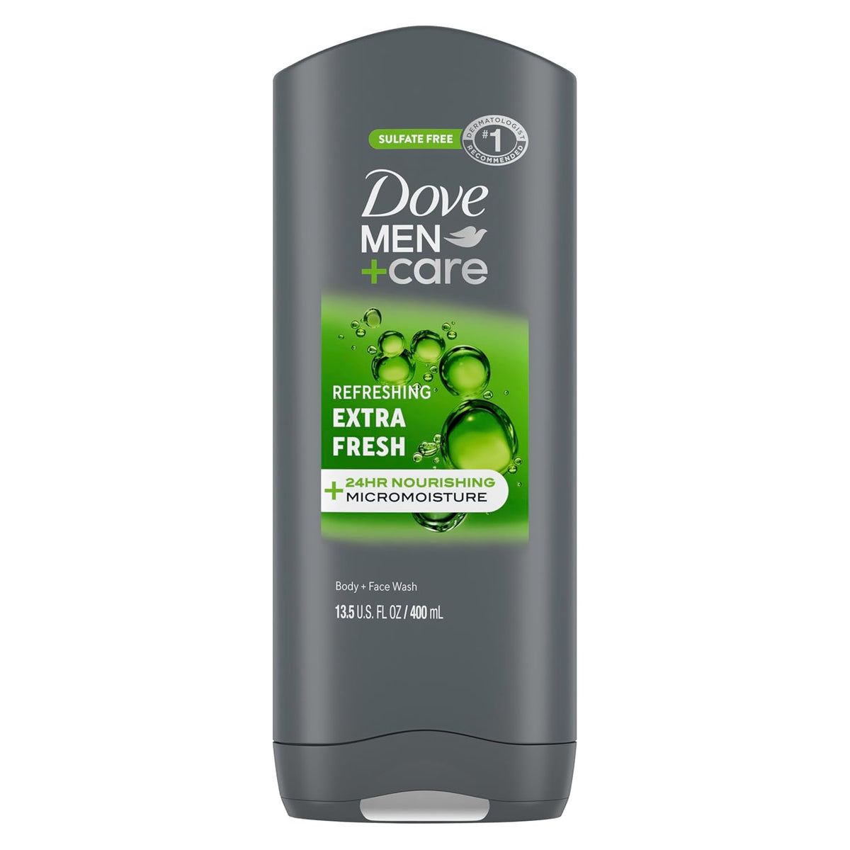 Men's refreshing body wash with mandarin and sandalwood scent