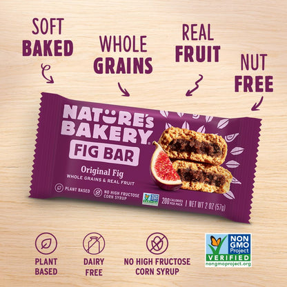 Whole grain original fig bars for on the go