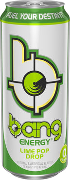 BANG Lime Pop Drop 12-pack of 16 fl oz drinks