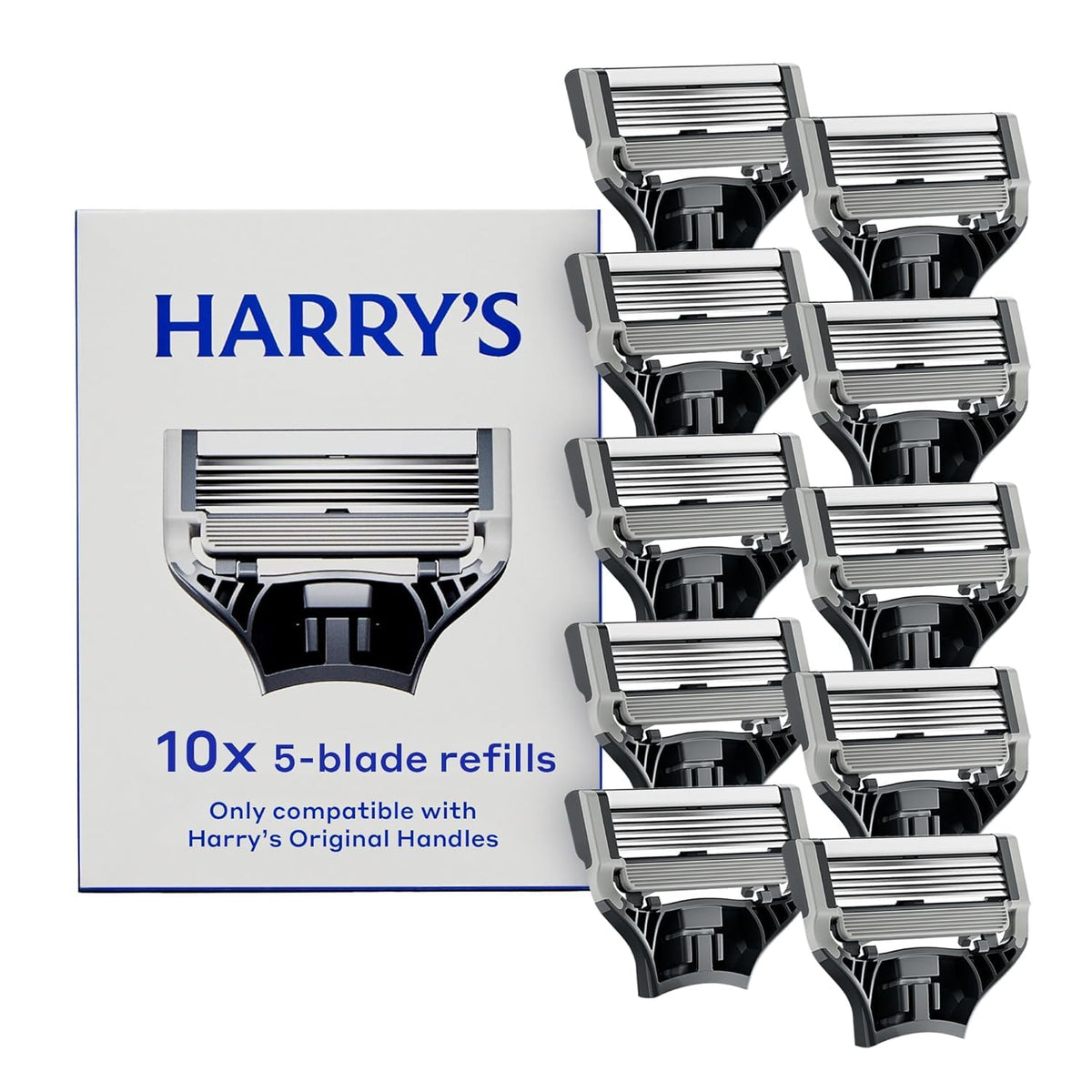 Harry's men's razor blade refill cartridges