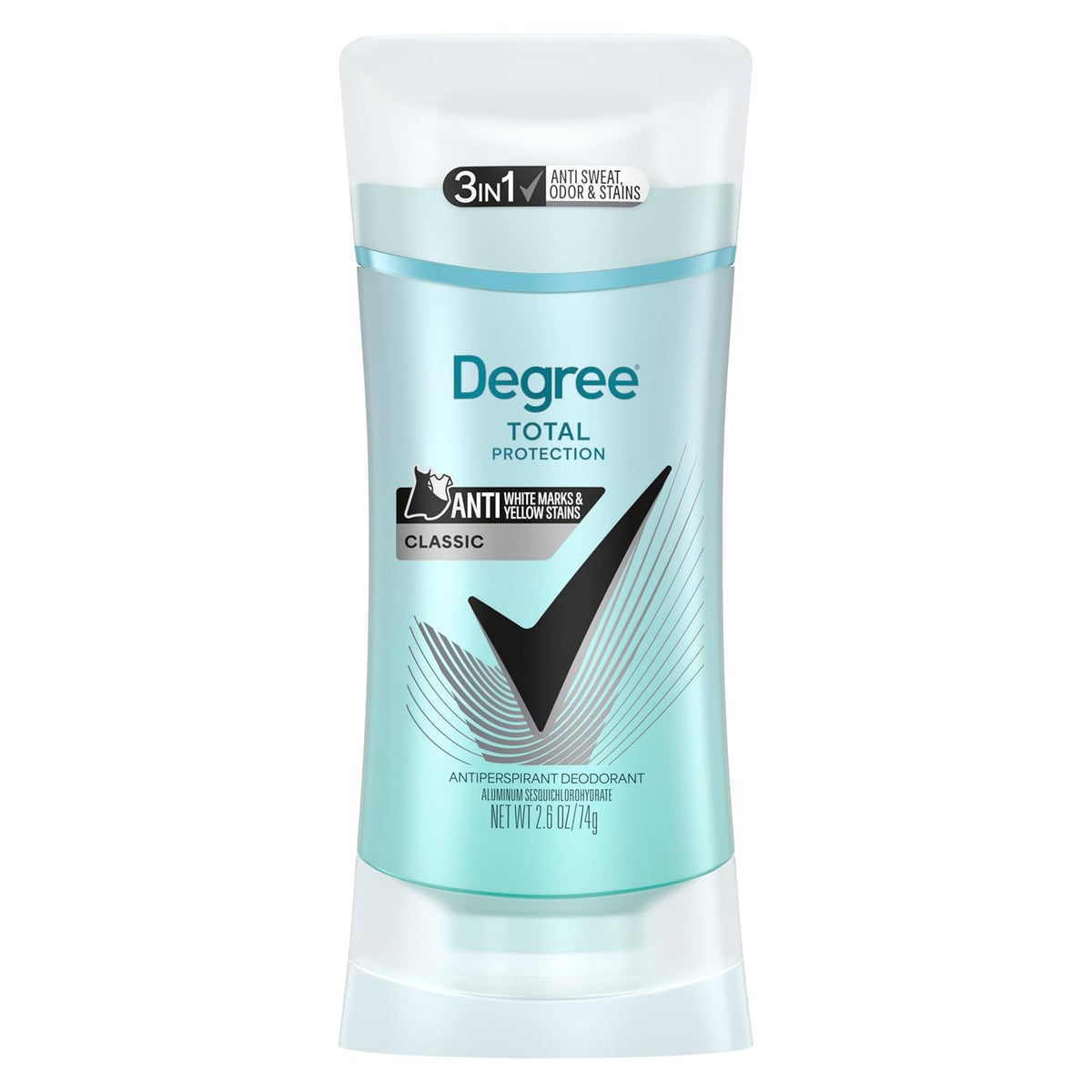 Degree antiperspirant deodorant for women Black+White