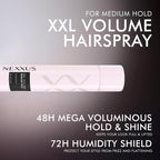 Nexxus volume hairspray for smooth touchable hold