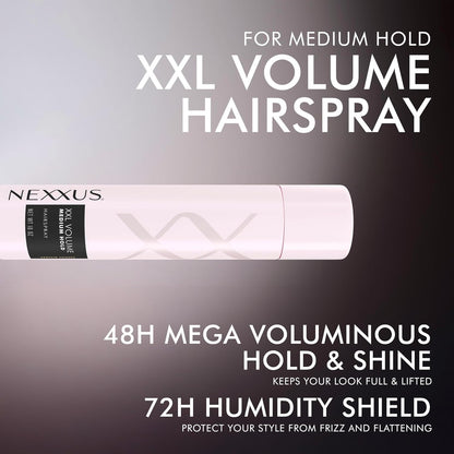 Nexxus volume hairspray for smooth touchable hold