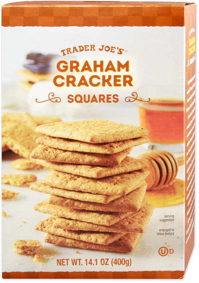 Trader Joe's Graham Cracker Squares snack package