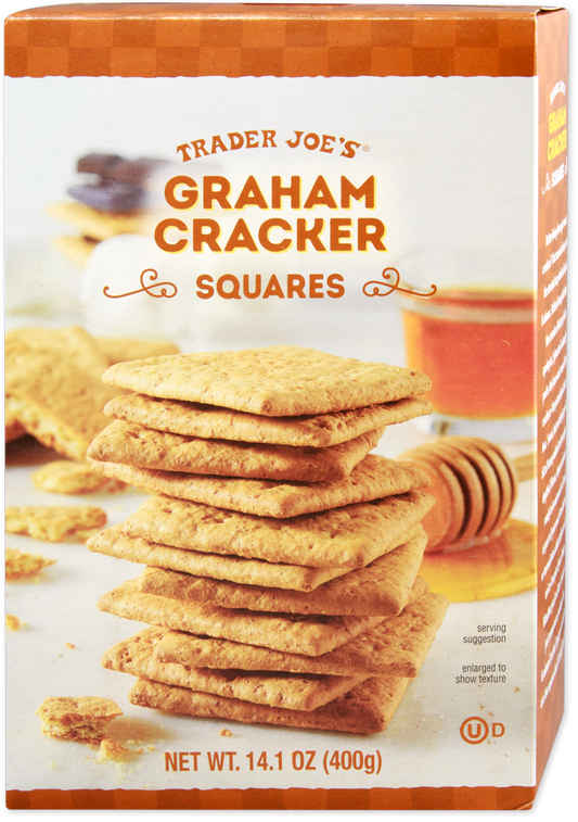 Trader Joe's Graham Cracker Squares snack package