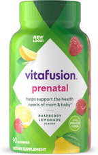 Vitafusion prenatal gummy vitamins 90 count supplement