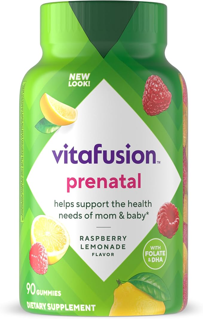 Vitafusion Prenatal Vitamin Gummies for Women bottle
