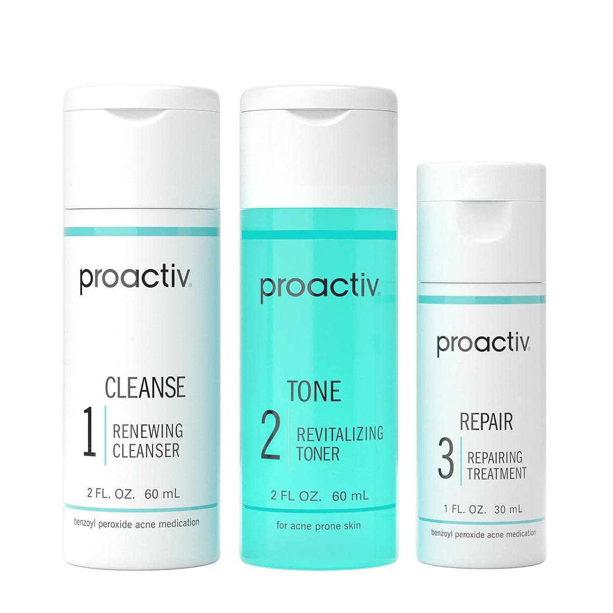 Proactiv original 3-step face routine for acne-prone skin