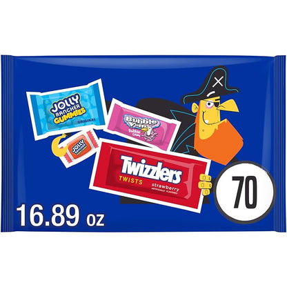Jolly Rancher Halloween candy variety bag 70 count