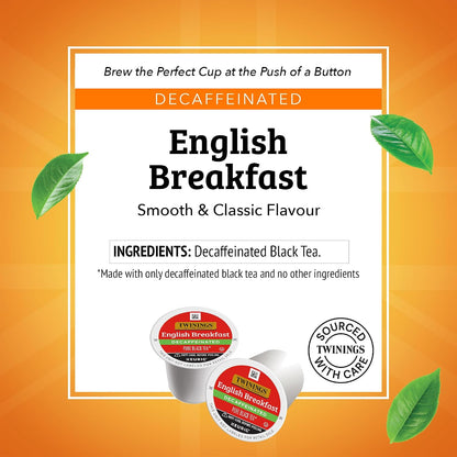 Twinings decaffeinated black tea K-Cup pods for Keurig