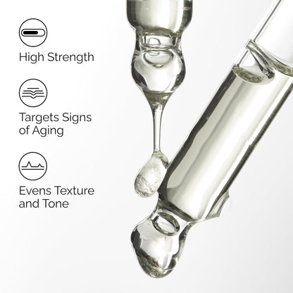 Retinol 1% in Squalane serum for uneven texture