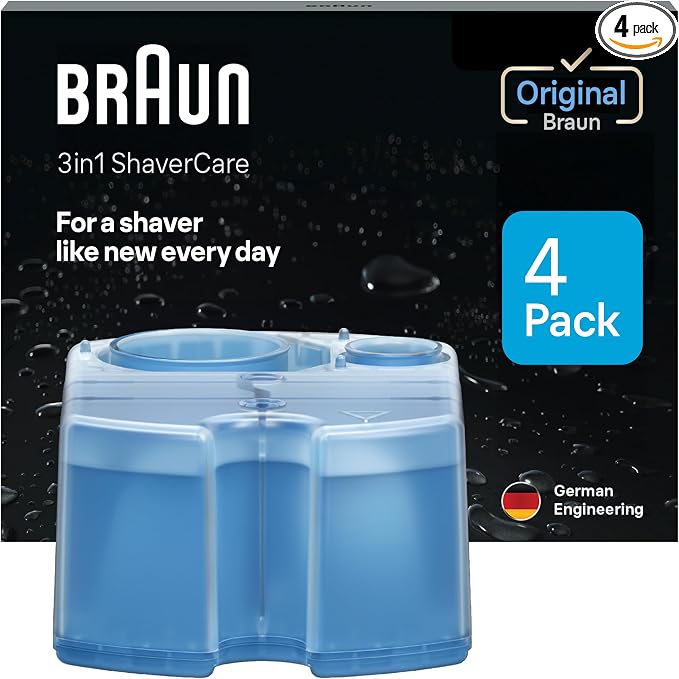 Braun Clean and Renew CCR refill cartridges 4 pack