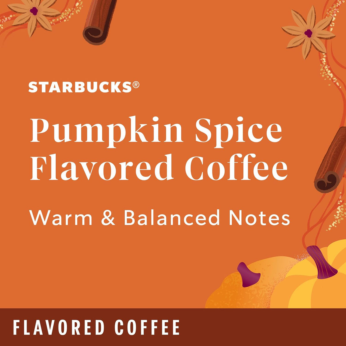 Starbucks 100% Arabica seasonal coffee pods