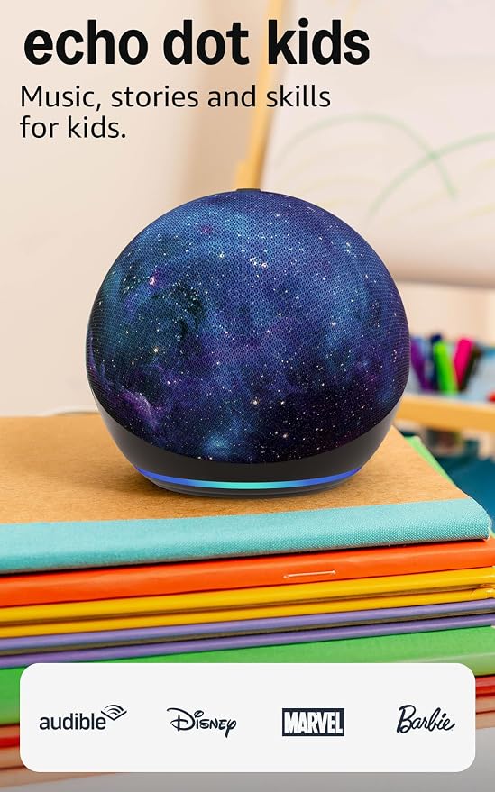 Amazon Echo Dot Kids Stardust smart speaker