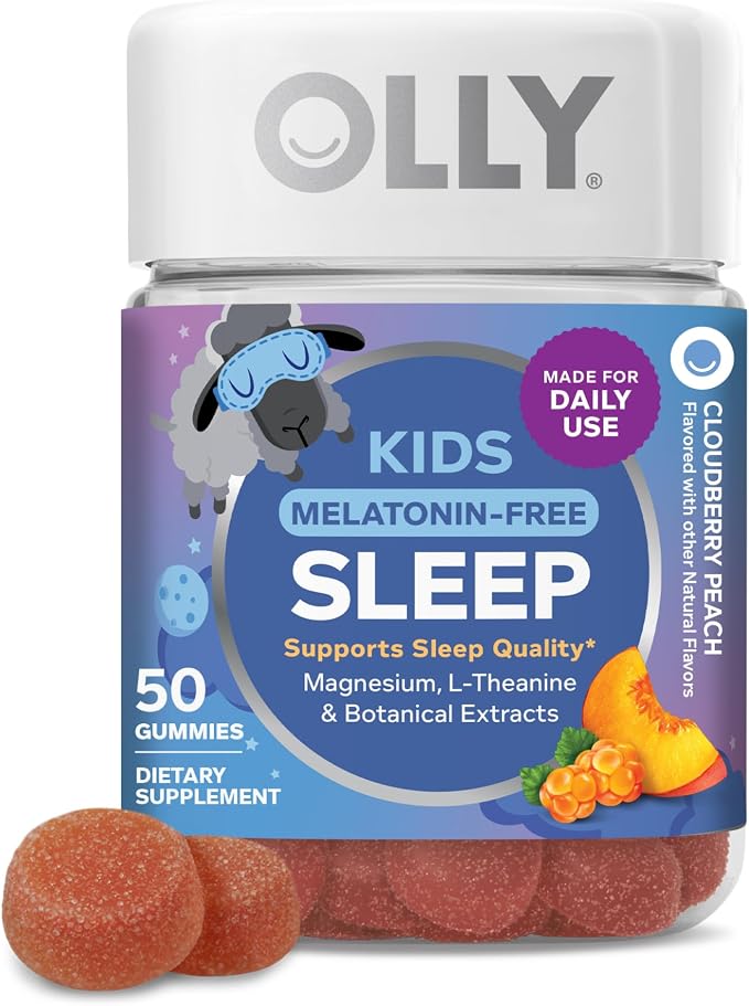 OLLY Kids Melatonin Free Sleep gummies 50 count