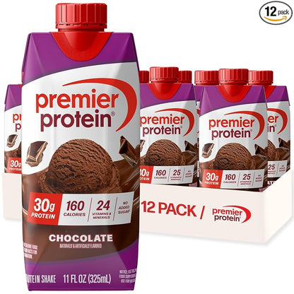 Premier Protein chocolate protein shake 12 pack