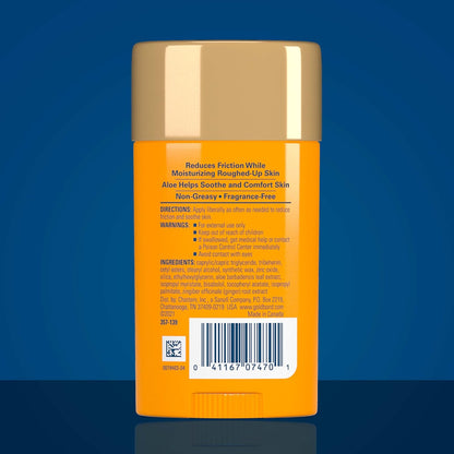 Anti chafing stick for thighs and friction protection