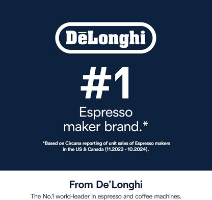 Visit the De'Longhi Store — De'Longhi EcoDecalk Descaler, Eco-Friendly Universal Descaling Solution for Coffee & Espresso Machines, 2-Pack (1 use per pack)