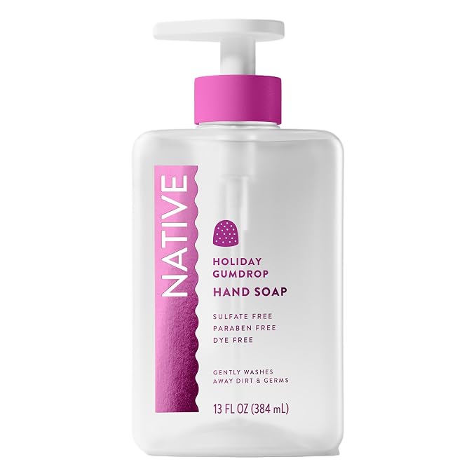 Native Holiday Gumdrop liquid hand soap, 13 fl oz