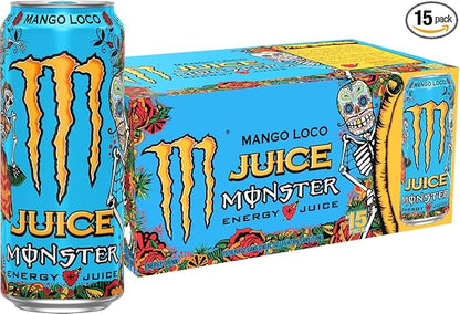 Monster Energy Juice Monster Mango Loco 16 ounce can