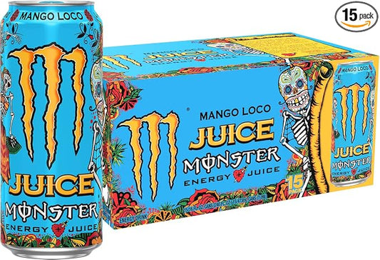 Monster Energy Juice Monster Mango Loco 16 ounce can