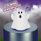 Halloween-themed jumbo ghost stress relief toy