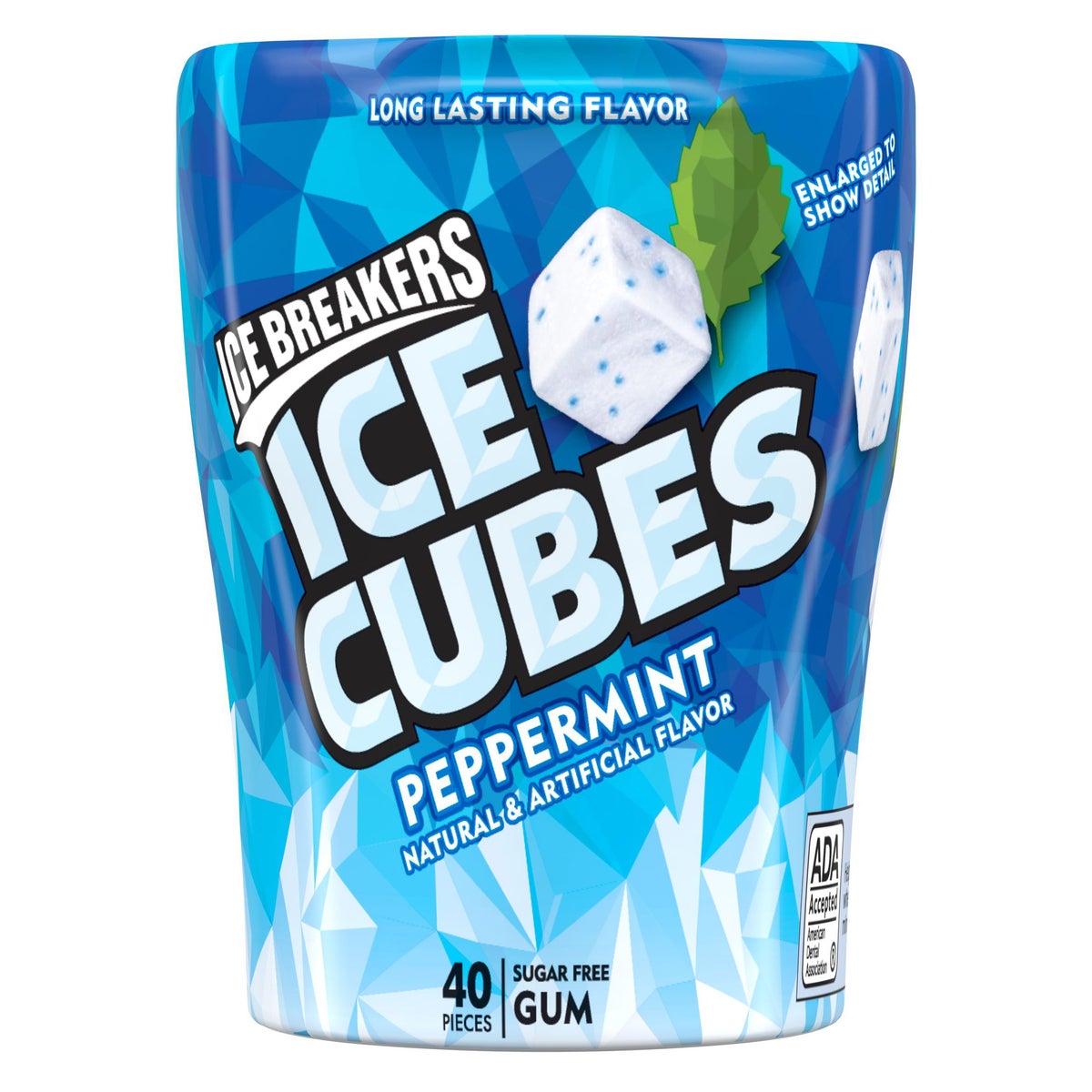 Peppermint Ice Breakers gum for fresh breath