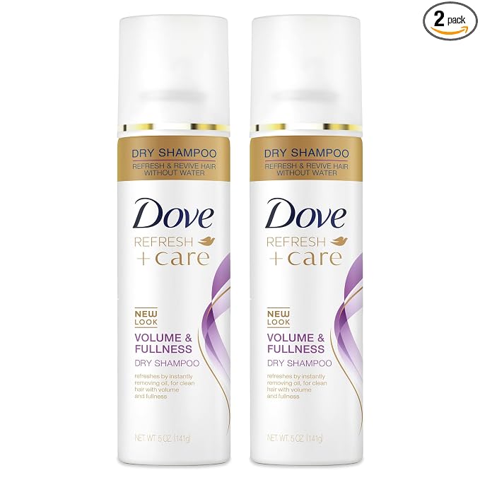 Dove Volume and Fullness dry shampoo spray 2-pack