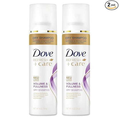 Dove Volume and Fullness dry shampoo spray 2-pack