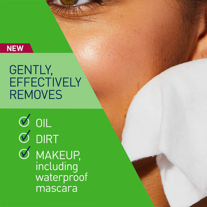 CeraVe gentle cleansing wipes for sensitive skin