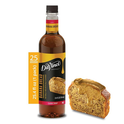 DaVinci Gourmet Banana Bread Syrup bottle