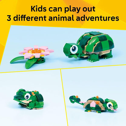 Kids LEGO 124 piece animal building toy