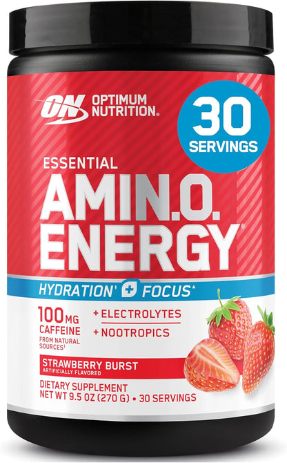 Optimum Nutrition Amino Energy Plus Focus 9.5 oz supplement