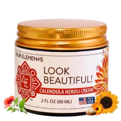 Four Elements 4E Calendula Neroli Cream 2 Oz